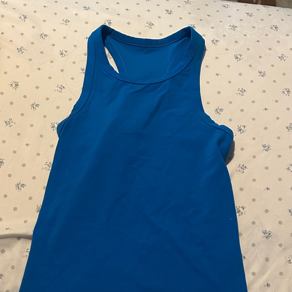 Lululemon cool racer back Women's Blue Tank Top